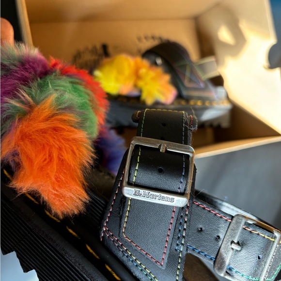 Dr Martens Voss 2 Fluffy Y2K Women’s Size 5 - Picture 6 of 9